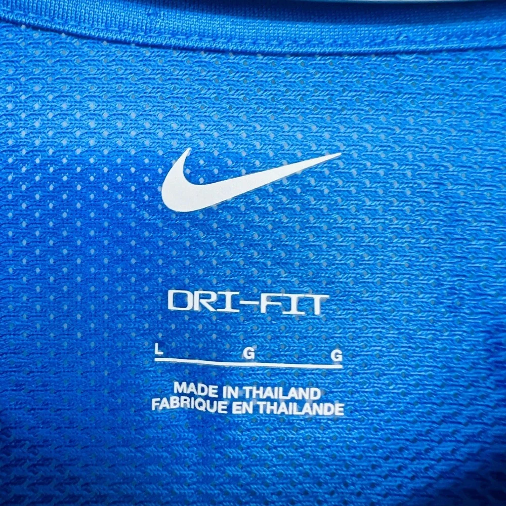 Nike Dri-FIT US Short Sleeve Academy Soccer Jersey Men's L Royal Blue DH8033 NWT